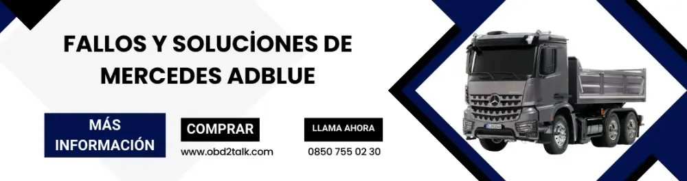 Fallos y soluciones de Mercedes Adblue